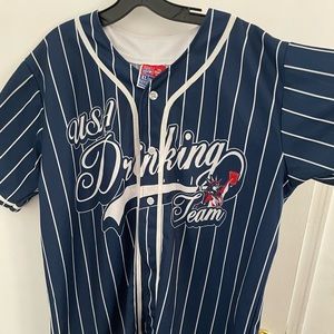 Vintage USA Drinking Team Button Up